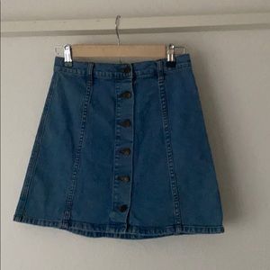 BDG denim skirt size 6
